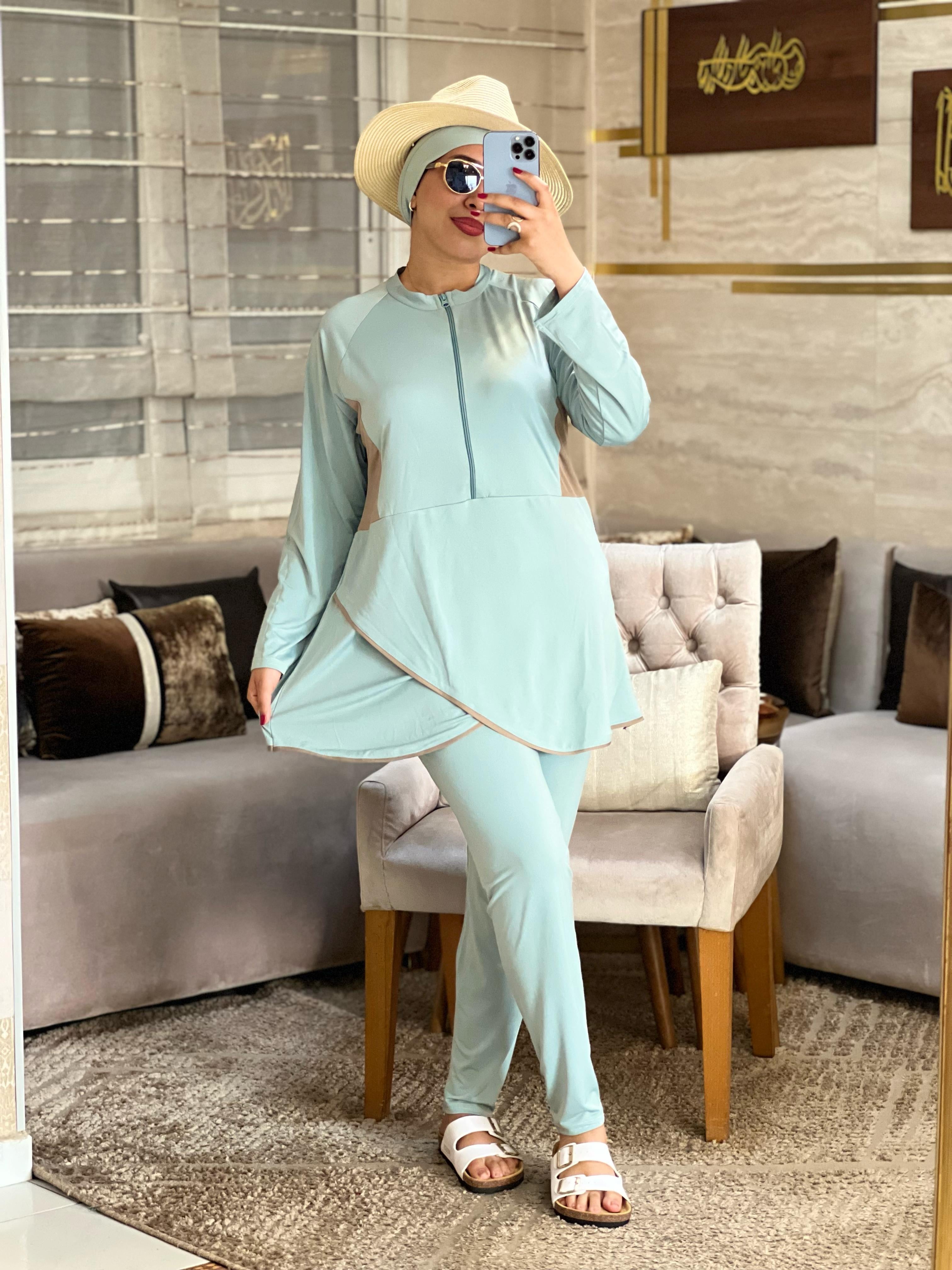 Burkini Croisé Élégant - بوركيني كروازي