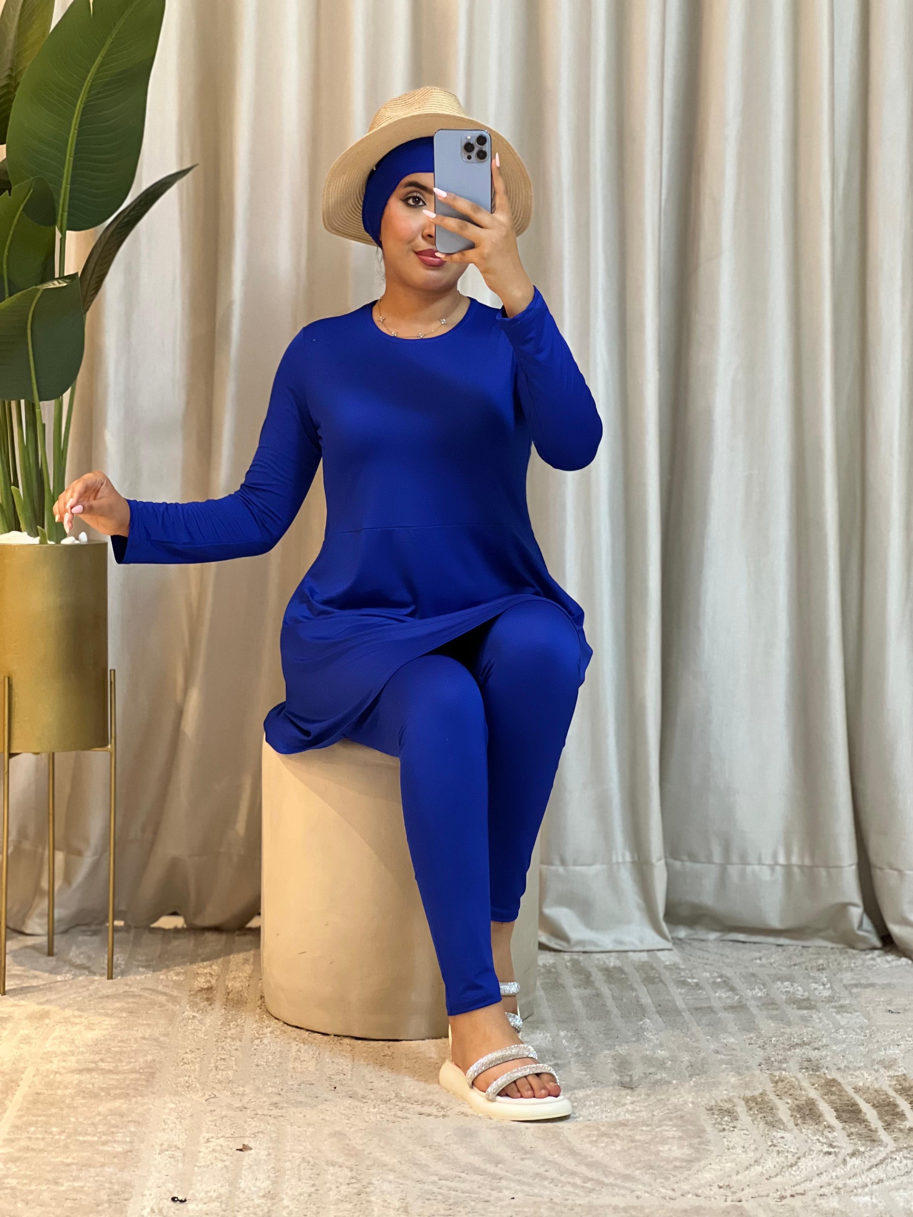 Burkini Cloche Simple – Tunique Évasée & Confort Absolu 🏖️✨ بوركيني كلوش سامبل