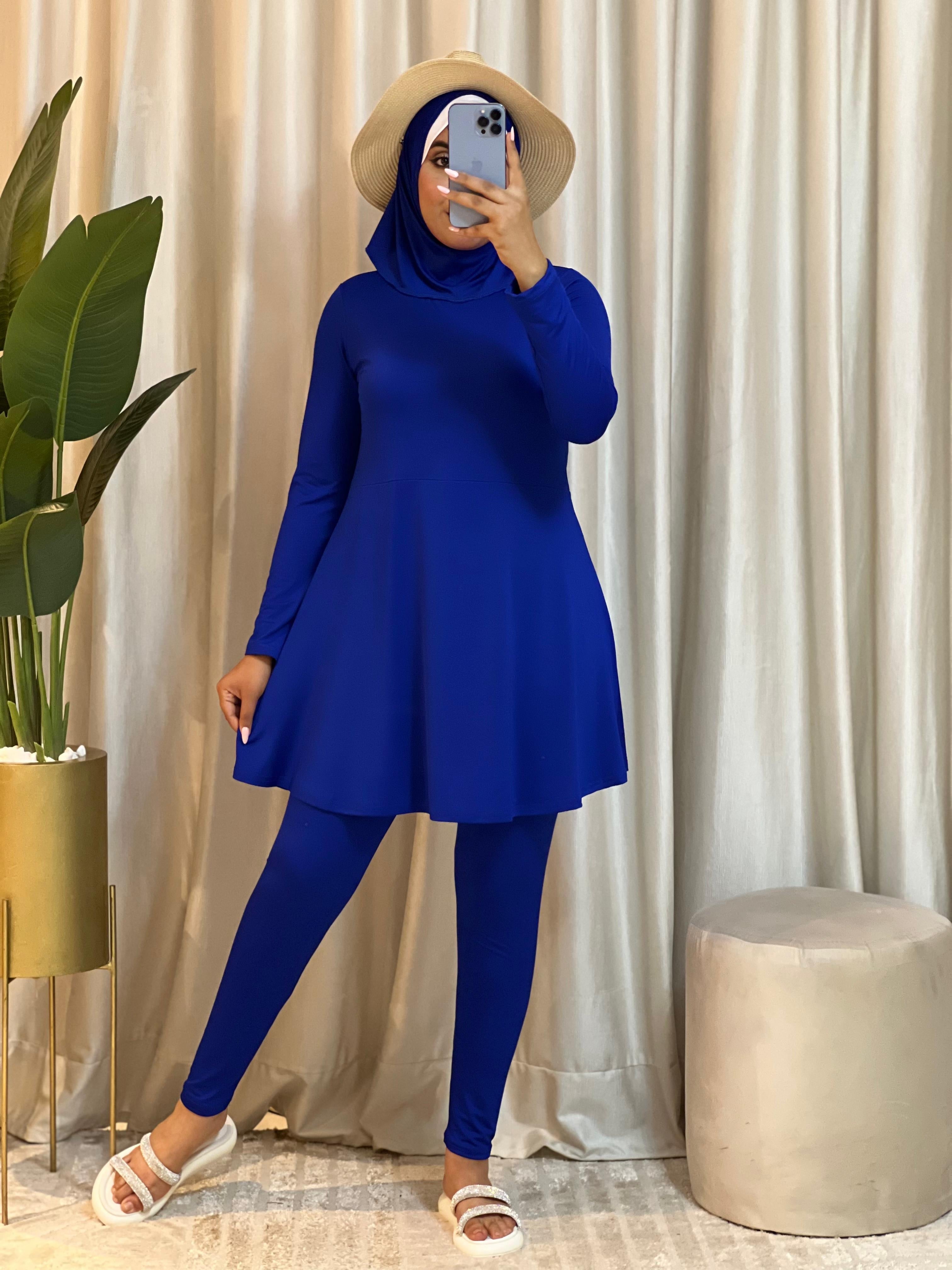 Burkini Cloche Simple – Tunique Évasée & Confort Absolu 🏖️✨ بوركيني كلوش سامبل