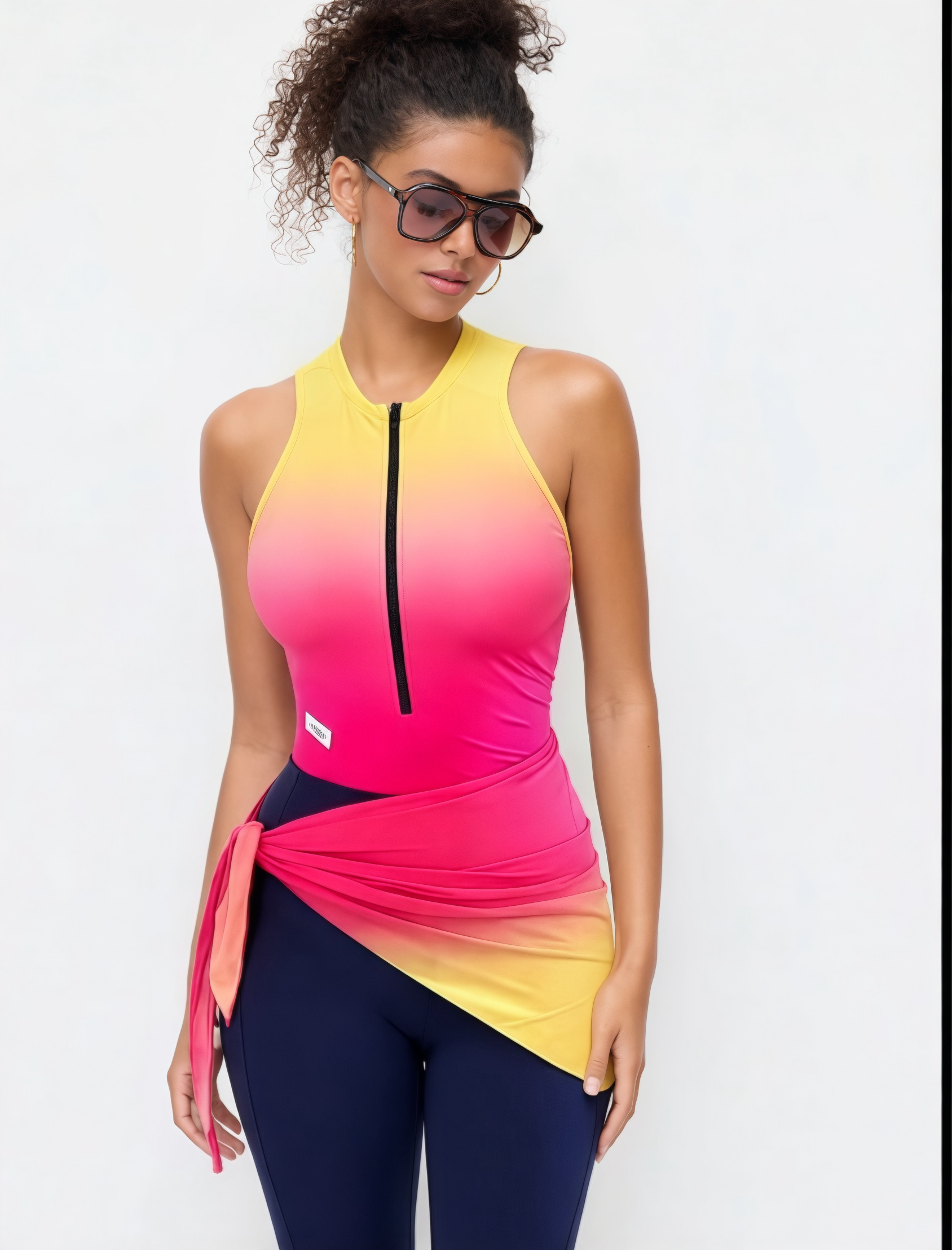Burkini 3 Pièces Élégant Cutie Corner – Body Maillot + Short + Cache-Maillot