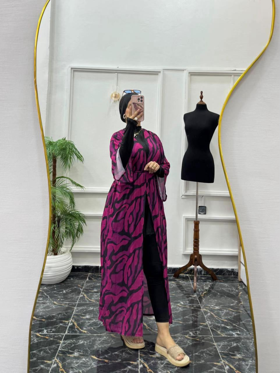 Burkini Premium avec Long Kimono de Bain – Séchage Rapide & Style Chic