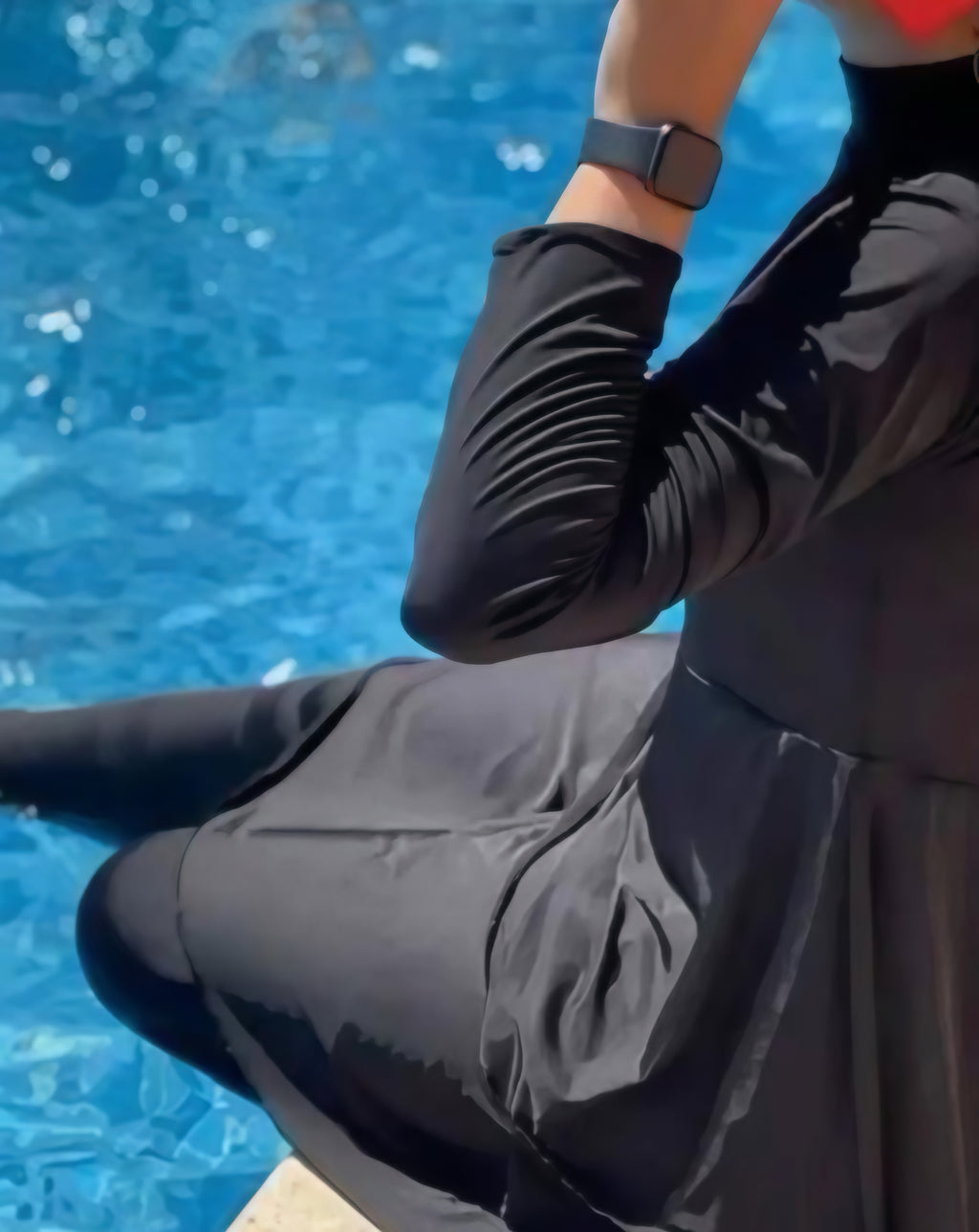 Burkini Patineuse à Volants Premium – Séchage Rapide & Style Évasé